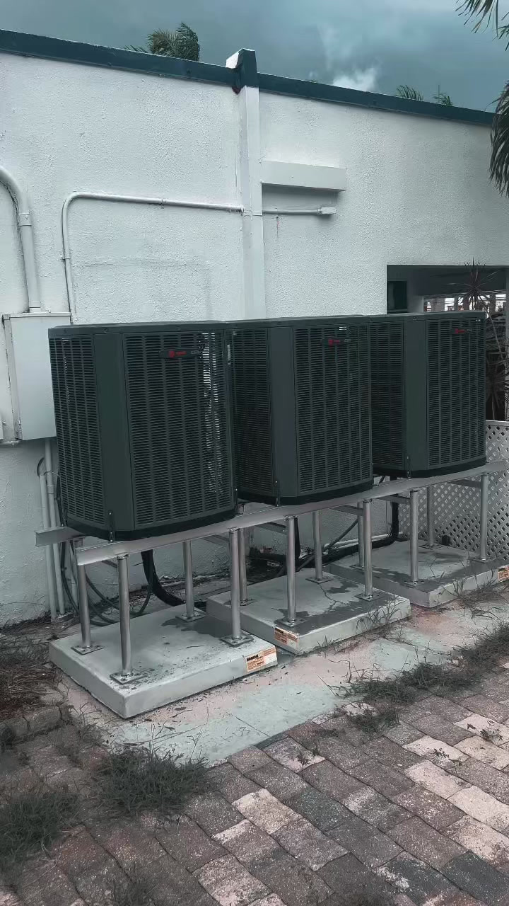 Triple Trane install — Large residential in Fort Myers
